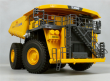 XCMG dump truck XDE360 mining heavy truck metal toy model for sale
